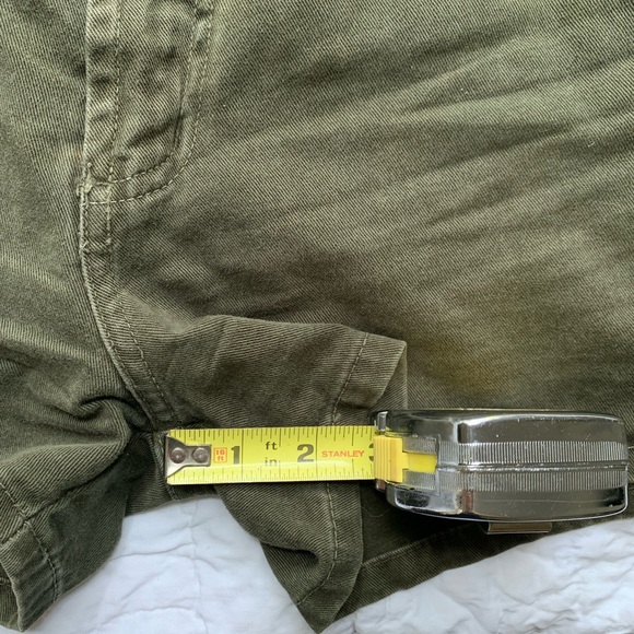 Vintage Blue Asphalt Olive Green Shorts, size 26 - Picture 5 of 5